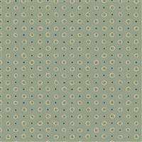 Hannah Basic Spotted Green Fabric 0.5m