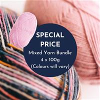 Mixed Yarn Bundle 4 x 100g - Special Price