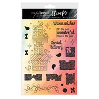 For the Love of Stamps - Presents & Bows A5 Stamp Set, Inc 16 Stamps