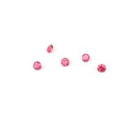 1.1cts Safira Tourmaline 4x4mm Round Pack of 5 (N)