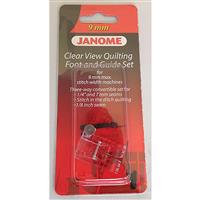 Janome Clear View Quilting Foot & Guide SetCat D