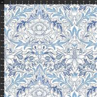 William Morris Wandle Severne Blue Fabric 0.5m