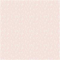 Lewis & Irene Presents Cassandra Connolly - Heart of Summer Scattered Seeds Blush Pink Fabric 0.5m