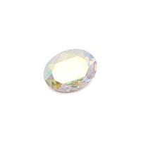Crystal AB Cusp Bottom Oval Rhinestone Approx 15x20 (1pc)