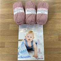 Ballissima Baby Blanket Precious Posey: Pattern & Yarns