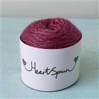 Woolly Chic Raspberry HeartSpun 4 Ply Yarn 25g  