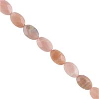 100cts Sunstone Faceted Ovals Approx 12x8mm, 38cm Strand