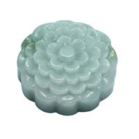 160cts Type A Jadeite Carved ‘Sacred Lotus’, Approx. 30mm to 40mm
