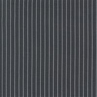 Moda Sunday Stroll in Charcoal Stripe Fabric 0.5m
