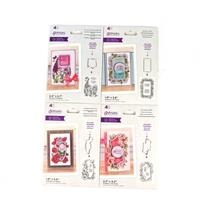 Gemini Floral Frames Stamp and Die 16PC Complete Collection