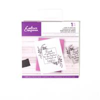 CC - Clear Acrylic Stamp - Lucky to have you - 1PC