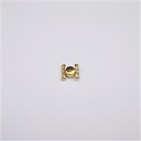 Cymbal Ateni - SuperDuo Magnetic Clasp - 24K Gold Plated (1pk)