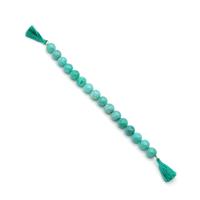 220cts Multi-Amazonite Plain Rounds Approx 13-14mm, 20cm Strand