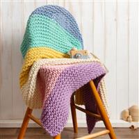 Wool Couture Pastel Dreams Blanket Knitting Kit With Free Knitting Needles Usually £8