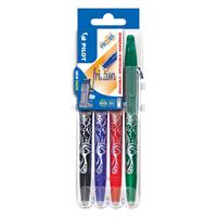 FriXion Ball Pack of 4 Pens - Black, Blue, Red & Green
