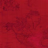 Michael Miller Sea Navigation Red Extra Wide Backing Fabric 0.5m (274cm width)