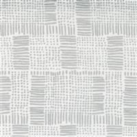 Moda Whispers Metallic White Silver Fields Fabric 0.5m