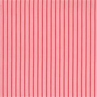 Moda Sunday Stroll in Pink Stripe Fabric 0.5m