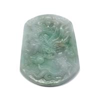 140cts Type A   Jadeite Dragons, Approx. 35x45mm to 45x55mm
