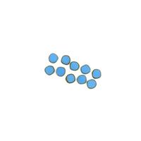 Preciosa Ornela Turquoise Travetin Table Cut Beads, 15mm (10pk)