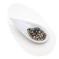 IrisDuo Bead - Zinc Iris, Approx. 4x7mm (50pcs)
