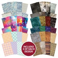 Adorable Scorable Pattern Packs Complete Collection 8, 144 x A4 350gsm sheets
