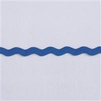 Essential Trimmings Royal Blue Ric Rac Polyester (1m x 8mm)