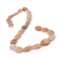 180cts Sunstone Faceted Ovals Approx 16x12mm, 38cm Strand