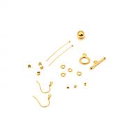 Gold Plated 925 Sterling Silver Multifunctional Findings Pack 17pc