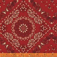 Boudoir Red Extra Wide Backing Fabric 0.5m (280cm Width)