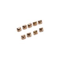 Cymbal Vigla - 8/0 Bead Substitute - Rose Gold Plated (10pk)