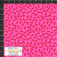 Best Bits Collection Stilettos Pink Fabric 0.5m