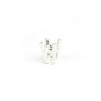 Argentium 4 Claw Double Gallery Collet - 5.00 mm