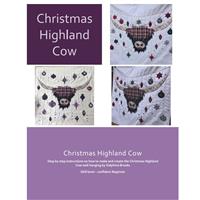 Delphine Brooks Christmas Highland Cow Instructions