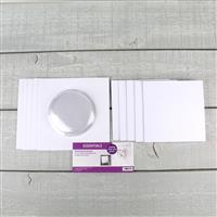 Dimensional Card Kit - Circle, Inc; 5 Dimensional Card Fronts and Aperture Cards,