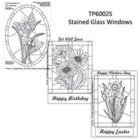 ParchCraft Australia - Stained Glass Windows, 3 Templates