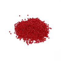 Miyuki Delica Dyed Red Opaque Beads  11/0 Approx 7.2GM
