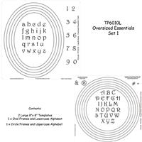 Oversized Essentials Set 1 - Ovals and Circles