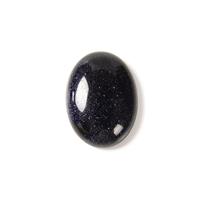 Blue Goldstone Oval Cabochon Approx 22x30mm, 1pc