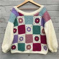Adventures in Crafting Garden Lover The Hobbyist Crochet Jumper/Cushion or Blanket Kit