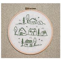 "Village" Janet Clare Embroidery Kit