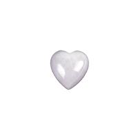 Type A Lavender Jadeite Heart Shape Cabochon Approx 10mm, 1pc