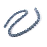 180 cts Angelite Plain Rounds Approx 8mm, 38cm Strand