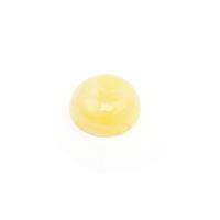 Baltic Off-White Amber Round Cabochon Approx 18mm (1pk)