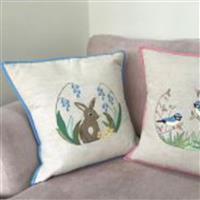 Victoria Carrington Rabbit Applique Cushion Instructions
