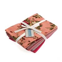 Rose Patterned Fat Quarters Pack of 5