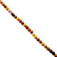 170cts Mookite Plain Rounds Approx 8mm, 37cm Strand