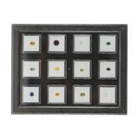 7cts Gemstone Box Tray Including 12 Gemstones (1 Piece Each Box)