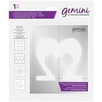 Gemini - Border Quilting Pattern Guide - Heart 
