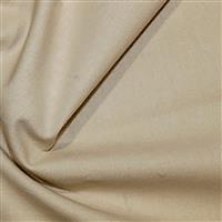 100% Cotton Beige Fabric 0.5m